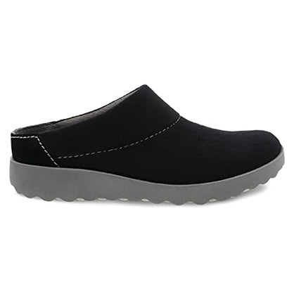 Dansko Women's Lucie Wool Slipper with Outdoor Sole and Arch Support