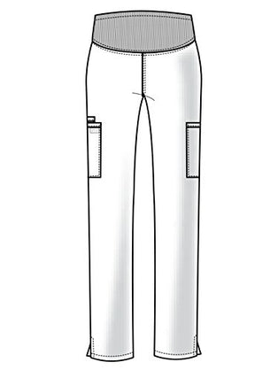 Cherokee Maternity Scrub Pants for Women, Workwear Professionals Soft Stretch WW220
