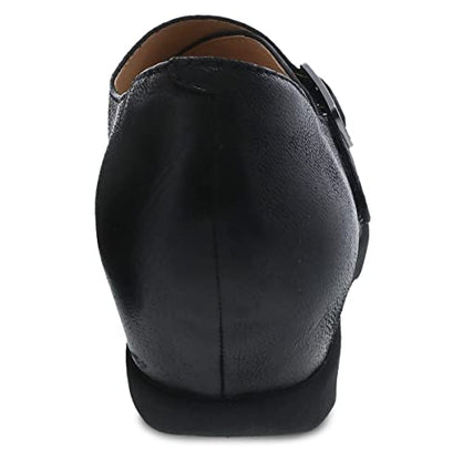 Dansko Womens Marisa Oxford Flat - Comfort Shoes, Arch Support, adjustabale