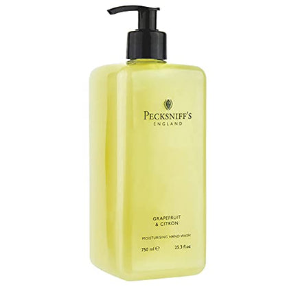 Pecksniff's Natural Hand Soap, Luxury Scented Moisturizing Hand Wash, 25.3 Fl Oz