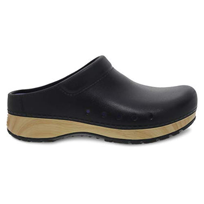 Dansko Kane Slip-On Mule Clog for Women - Lightweight Cushioned Comfort and Removable EVA Footbed with Arch Support - Easy Clean Uppers