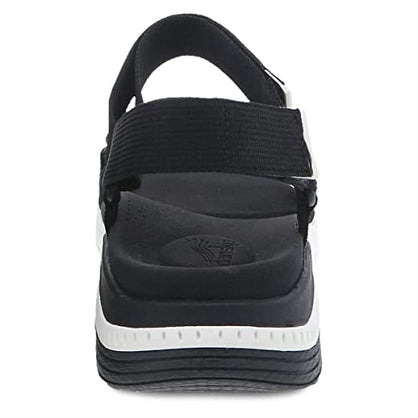 Dansko Racquel Fully Adjustable Sport Sandal for Women – Lightweight EVA Midsole and Rubber Outsole – Natural Arch Technology For Added Support – Hook and Loop Closures