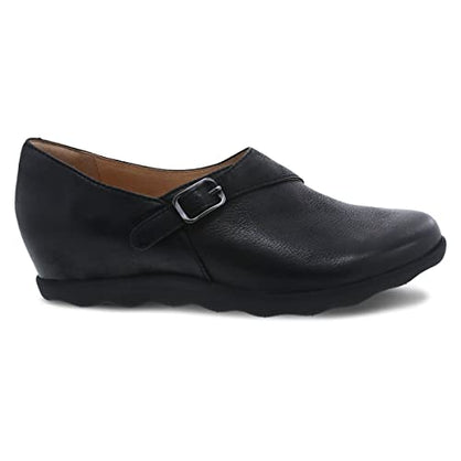 Dansko Womens Marisa Oxford Flat - Comfort Shoes, Arch Support, adjustabale