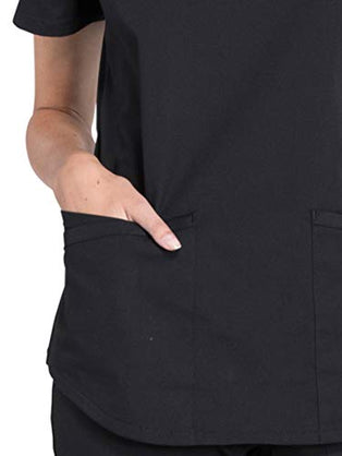Scrubs for Women Workwear Professionals V-Neck Top, Soft Stretch WW665