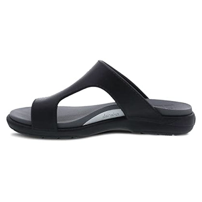 Dansko Krystal Slip-On Thong Sandal for Women – Lightweight and Durable, Easy Clean Molded EVA –Natural Arch technology for Added Support