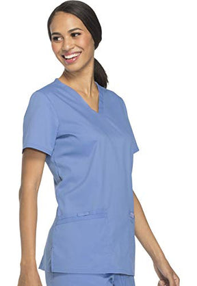 V-Neck Scrubs for Women Workwear Revolution, Soft Stretch, Easy Care WW620