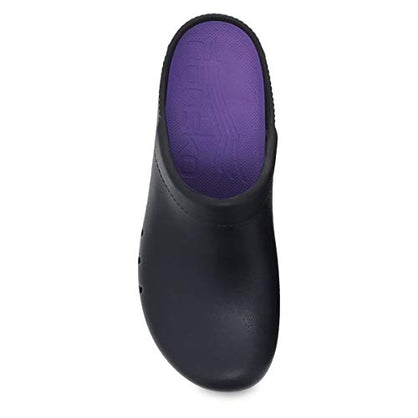 Dansko Kane Slip-On Mule Clog for Women - Lightweight Cushioned Comfort and Removable EVA Footbed with Arch Support - Easy Clean Uppers