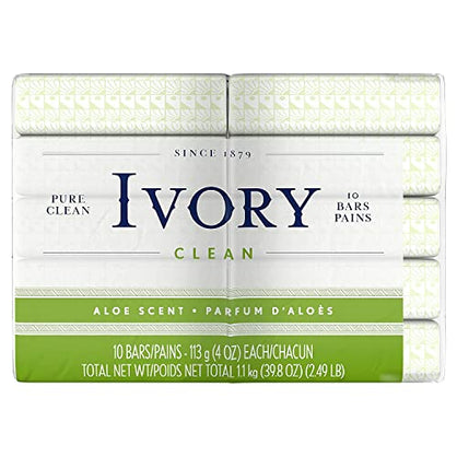 Ivory Bar Soap Scent Oz 10 Count