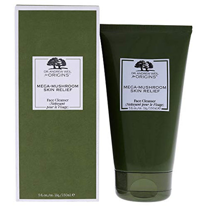 Origins Mega-Mushroom Skin Relief Face Cleanser 5 Oz