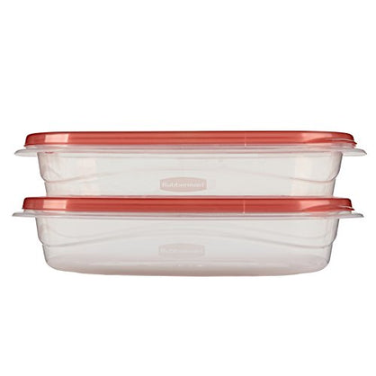 Rubbermaid TakeAlongs Square Food Storage Container, Divided, Single