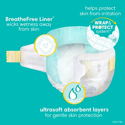 Swaddlers Upto 100% Leakproof Skin ProtectionnappiesUnisex-Babies
