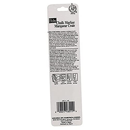 Extra Fine Tip Bistro Chalk Marker, White .4 pack