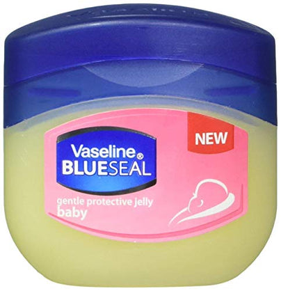 Set of Six Vaseline Baby Gentle Protective Petroleum Jelly- Travel Size, 1.7 Oz, 6 Count (Pack of 1)