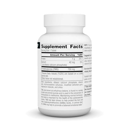 Source Naturals TMG, 750mg
