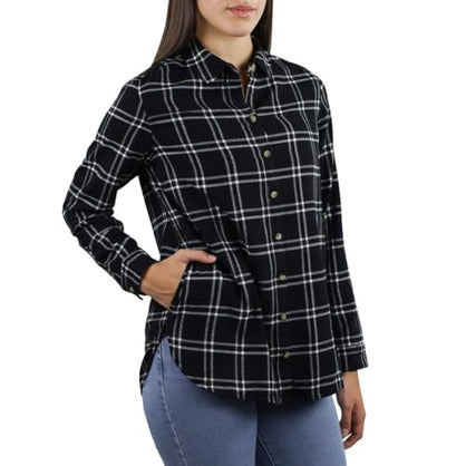 Jachs Girlfriend Women's Super Soft Feel Flannel Shirt