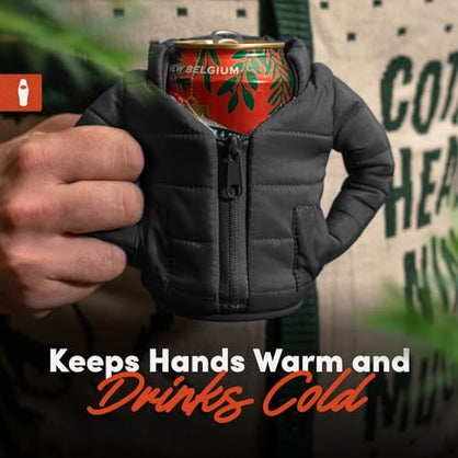 Puffin - The Puffy Beverage Jacket, Insulated Can Cooler