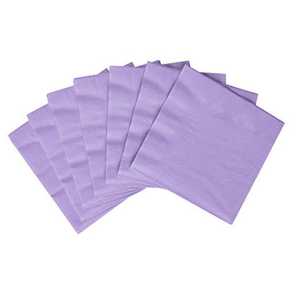 Elegant Bright Pink 2-Ply Luncheon Napkins - 6.5" x 6.5" (40-Pack) - Soft & Durable, Vibrant Mid Count Napkins - Perfect for Events,
