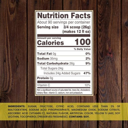 Global Basics Country Time Lemonade Mix | Canisters, 165 oz TOTAL