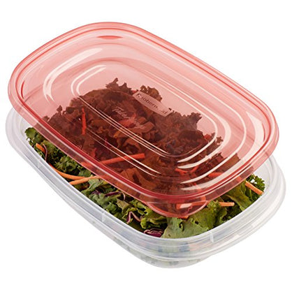 Rubbermaid TakeAlongs Square Food Storage Container, Divided, Single