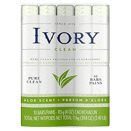 Ivory Bar Soap Scent Oz 10 Count