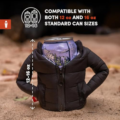 Puffin - The Puffy Beverage Jacket, Insulated Can Cooler