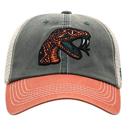 Top of the World Oklahoma State Cowboys Men's Relaxed Fit Adjustable Mesh Offroad Hat Team Color Icon, Adjustable