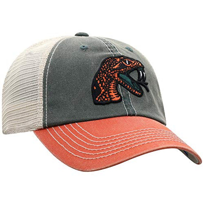Top of the World Oklahoma State Cowboys Men's Relaxed Fit Adjustable Mesh Offroad Hat Team Color Icon, Adjustable