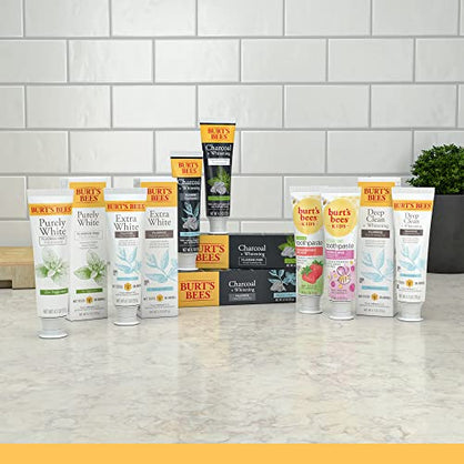 Burt's Bees Toothpaste, Natural Flavor, Zen Peppermint, 4.7oz 3 Count