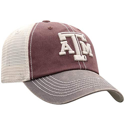 Top of the World Oklahoma State Cowboys Men's Relaxed Fit Adjustable Mesh Offroad Hat Team Color Icon, Adjustable