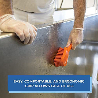 Vikan Heavy Duty Sweep Hand Brush, Polypropylene, Polyester Bristle
