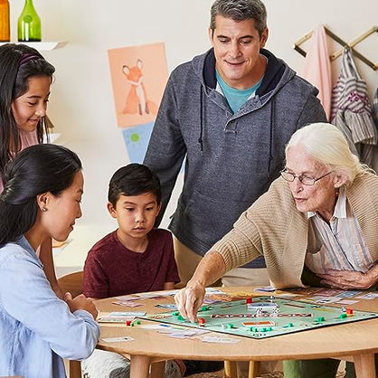 Monopoly Game, Family Board Game for 2 to 6 Players, Monopoly Board Game for Kids Ages 8 and Up, Package May Vary