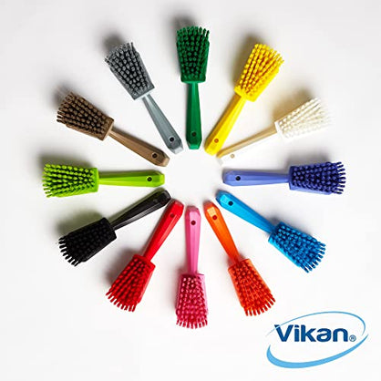 Vikan Heavy Duty Sweep Hand Brush, Polypropylene, Polyester Bristle