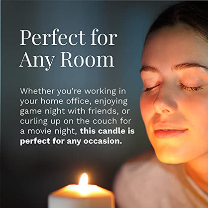 Candle-lite Scented Candles, Pumpkin Nutmeg Pie Fragrance, One 10 oz. Three Wick Aromatherapy Candle with 20-40 Hours of Burn Time, Orange Color