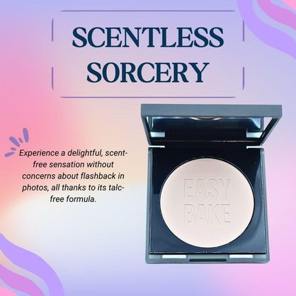 HUDA BEAUTY Easy Bake and Snatch Pressed Talc-Free Brightening and Setting Powder Cupcake