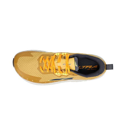 ALTRA Men Outroad Trail Running Shoe, Gray/Yellow, 13