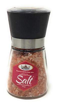 Mogul- Pink Himalayan Salt Crystals with Built-in Grinder