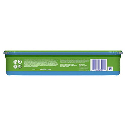 Swiffer Sweeper Wet Mopping Pad Multi Surface Refills for Floor Mop, Gain scent, White, 12 Count