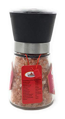 Mogul- Pink Himalayan Salt Crystals with Built-in Grinder