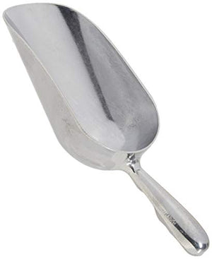 Bar Ice Scoop, Dry Bin Scoop, Dry Goods Scoop, Candy Scoop, Spice Scoop, Aluminum by Royal Industries, Commercial Grade