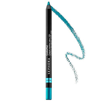 SEPHORA 12 Hour Contour Pencil Eyeliner - 50 Peacock Blue