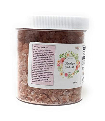 Mogul - Pink Himalayan Bath Salt (16 Ozs) - Revitalize your Body & Mind Naturally, Bath with Natural & Organic Ingredients