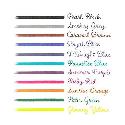 Kaweco Fountain Pen Ink Cartridge - Black - Pack of 6