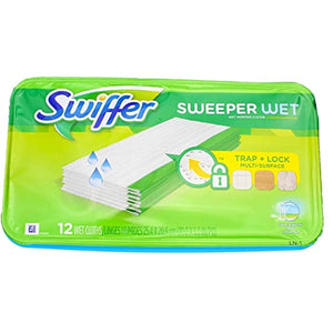 Swiffer 35154 Wet Refills, Open Window Fresh, 12 Count