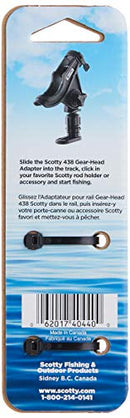 Scotty #440-BK Low Profile Track