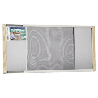 WB Marvin Frost King AWS1545 Adjustable Window Screen, 15in High x Fits 25-45in Wide, 25-45 W