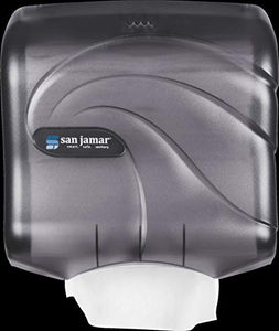 San Jamar T1759TBK Ultrafold Multifold/C-Fold Towel Dispenser, Oceans, Black Pearl