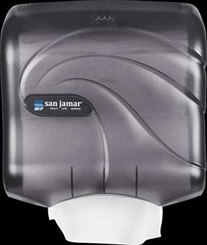 San Jamar T1759TBK Ultrafold Multifold/C-Fold Towel Dispenser, Oceans, Black Pearl