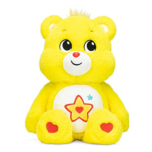 Care Bears Basic Fun 22409 Superstar Bear, 35cm Collectable Cute Plush Toy, Soft Toys & Cuddly Toys for Children, Cute Teddies Suitable for Girls and Boys Aged 4 Years +