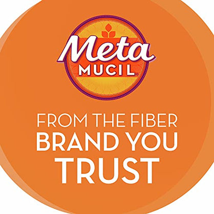 Metamucil Fiber Supplement Gummies, Sugar Free Orange Flavor, 5g Prebiotic Plant Based Fiber Blend