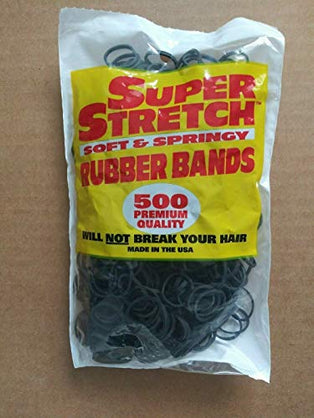 Crazy Deals Super Stretch Rubber Bands, 500 Each,